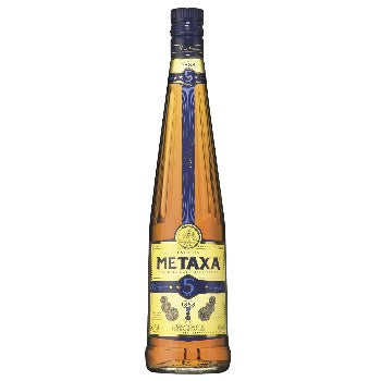 METAXA brandy 5 sterren 38% 70cl