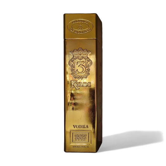 3 Kilos Gold Vodka 40% 1L